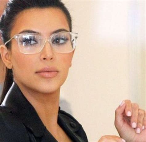 kim kardashian in glasses